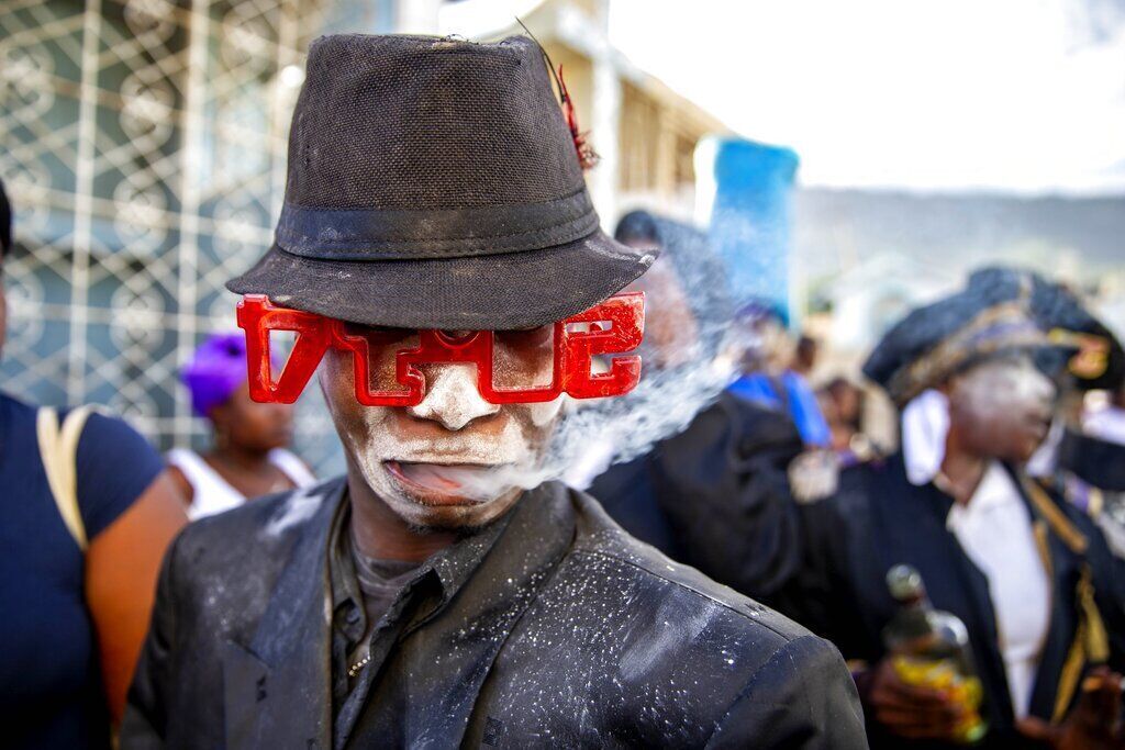 APTOPIX Haiti Day Of The Dead